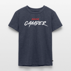 Junior Camper - Kinder Camping T-Shirt - Jeansblau 