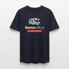 Wohnmobil Homeoffice - Herren Camping T-Shirt - Navy