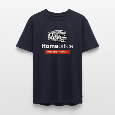 Wohnmobil Homeoffice - Herren Camping T-Shirt - Navy