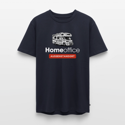 Wohnmobil Homeoffice - Herren Camping T-Shirt - Navy