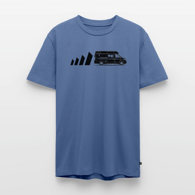 Vanlife Shapes - Herren Camping T-Shirt - Taubenblau