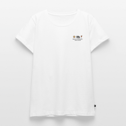 Definition von Glück - Damen Camping T-Shirt - Van - Weiß