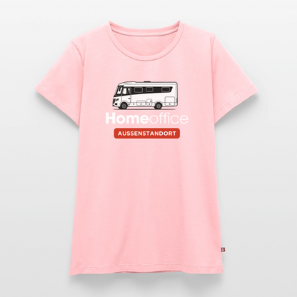 Vollintegriert Homeoffice - Damen Camping T-Shirt - Rosa
