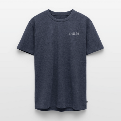 Sonne Wohnwagen Bier - Herren Camping T-Shirt - Jeansblau 