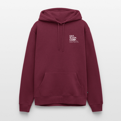 Eat Drink Camp - Herren Camping Hoodie - Burgunderrot