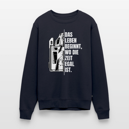 Camping ist Zeitlos - Herren Camping Sweatshirt - Vanlife - Navy