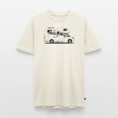 Wohnmobil Camping Life - Herren Camping T-Shirt - Naturweiß