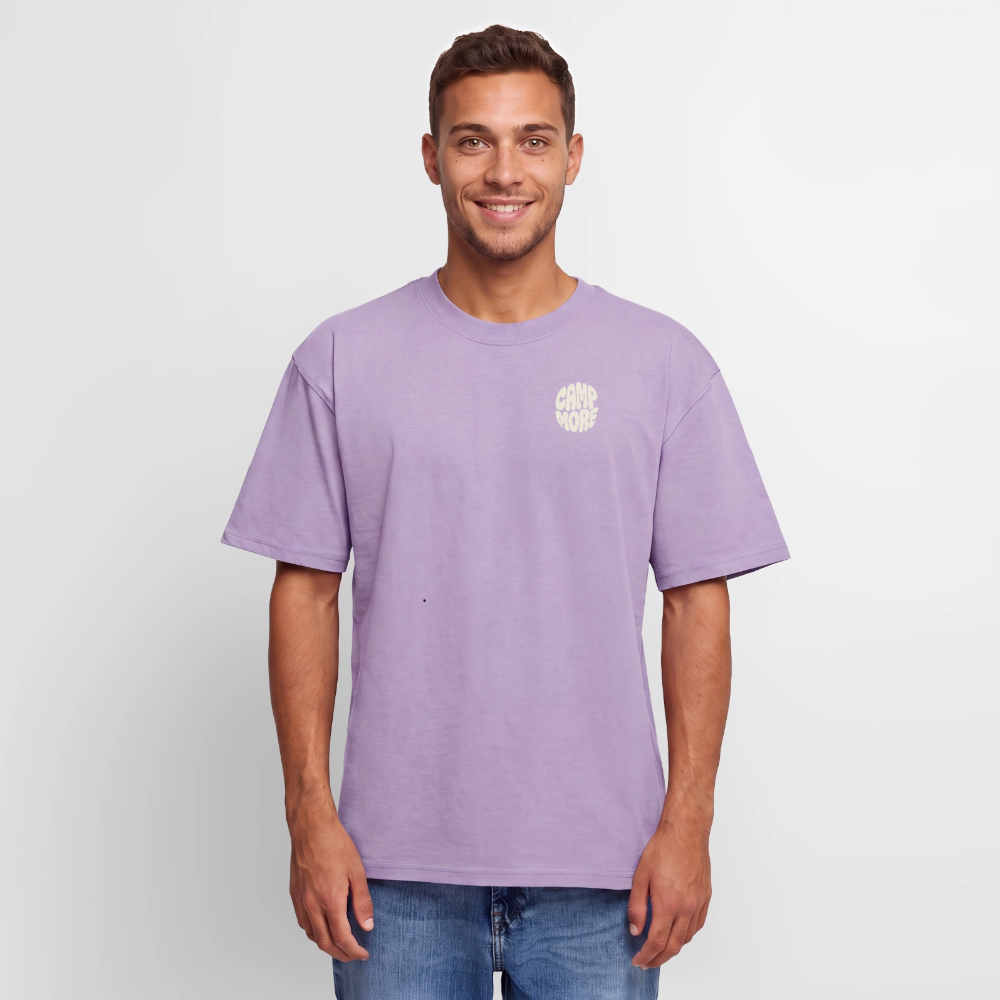 Camp More - Oversized Unisex T-Shirt - Lavendel