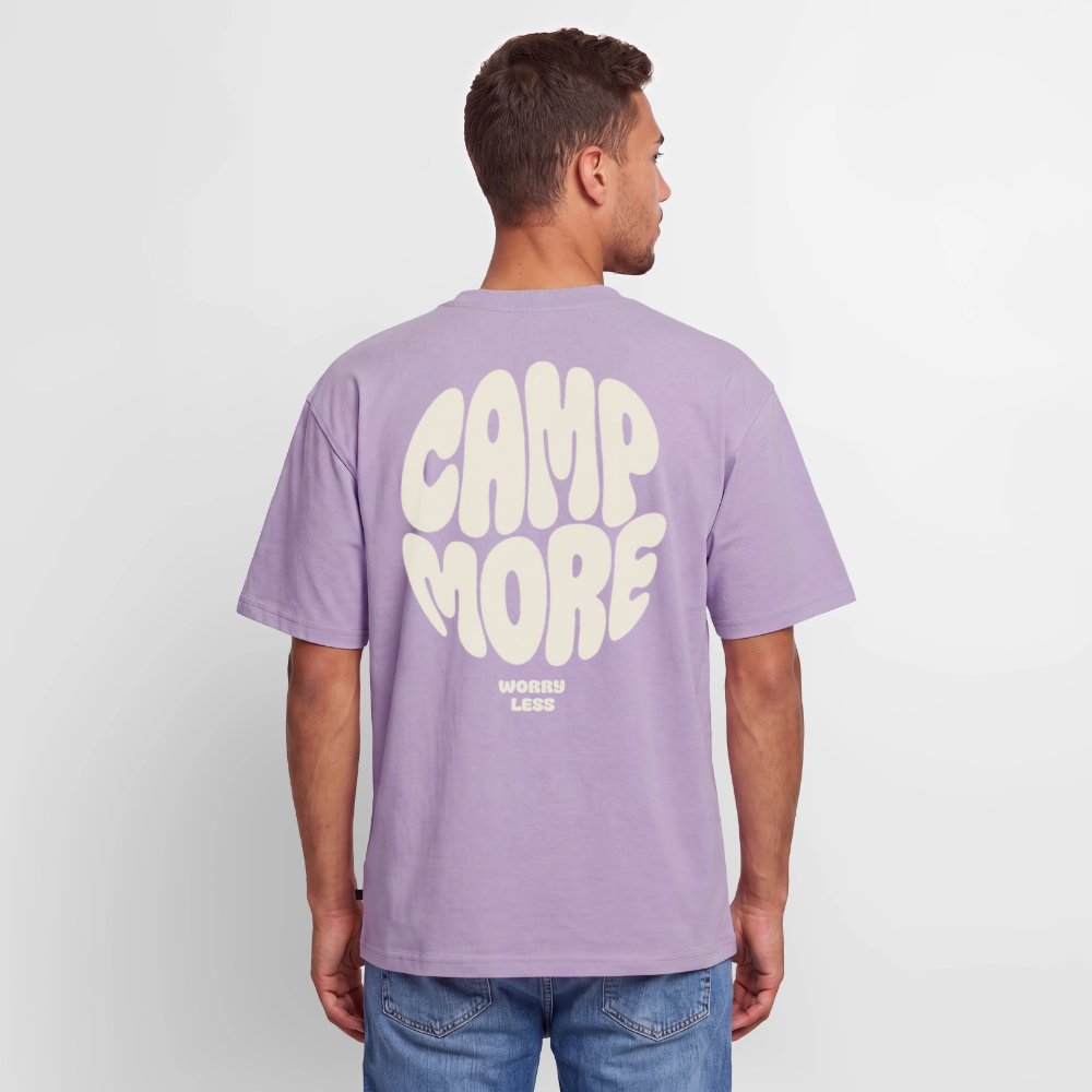 Camp More - Oversized Unisex T-Shirt - Lavendel