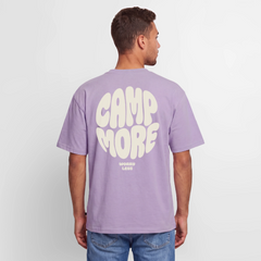 Camp More - Oversized Unisex T-Shirt - Lavendel