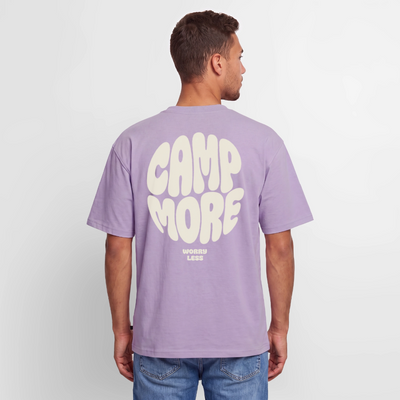 Camp More - Oversized Unisex T-Shirt - Lavendel