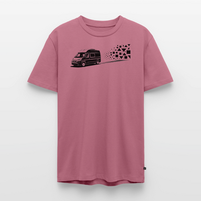 Vanlife Motion - Herren Camping T-Shirt - Mauve