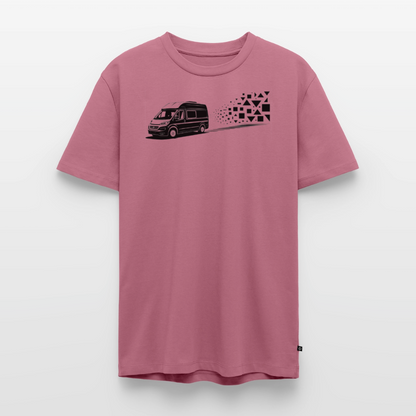 Vanlife Motion - Herren Camping T-Shirt - Mauve