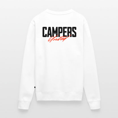 Campers United - Herren Camping Sweatshirt - Weiß