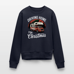 Driving Home - Damen Camping Sweatshirt - Navy