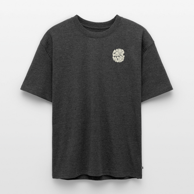 Camp More - Oversized Unisex T-Shirt - Anthrazit meliert