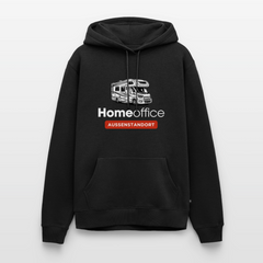 Wohnmobil Homeoffice - Herren Camping Hoodie - Schwarz
