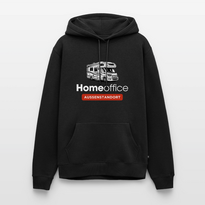 Wohnmobil Homeoffice - Herren Camping Hoodie - Schwarz
