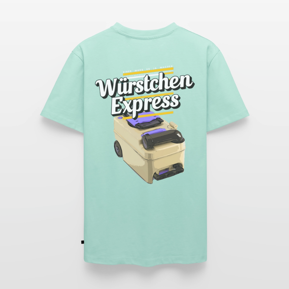 Würstchen Express - Herren Camping T-Shirt - Mint 