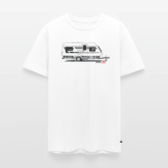 Wohnmobil Camping Life - Herren Camping T-Shirt - Weiß