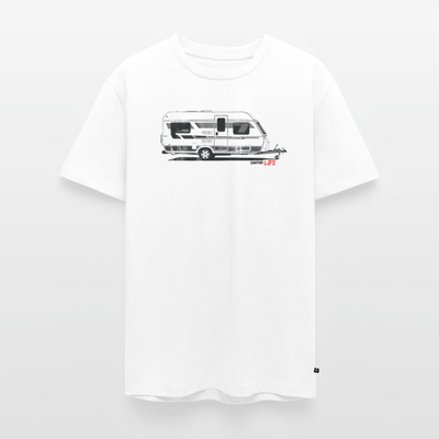 Wohnmobil Camping Life - Herren Camping T-Shirt - Weiß