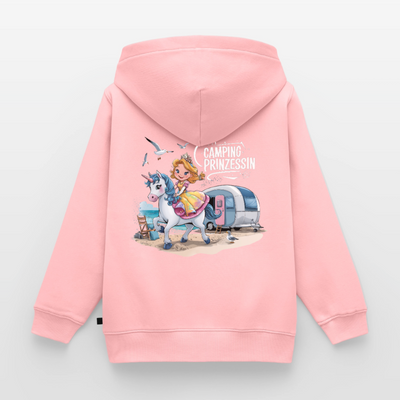 Camping Prinzessin - Kinder Camping Hoodie - Rosa