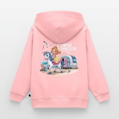 Camping Prinzessin - Kinder Camping Hoodie - Rosa