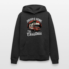 Driving Home - Herren Camping Hoodie - Anthrazit meliert