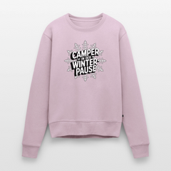 Camper in Winterpause - Damen Camping Sweatshirt - Altrosa