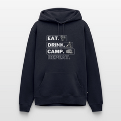 Eat Drink Camp - Herren Camping Hoodie - Wohnmobil - Navy