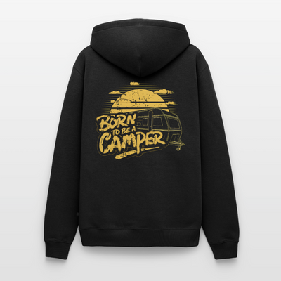Born Camper - Herren Camping Hoodie - Schwarz