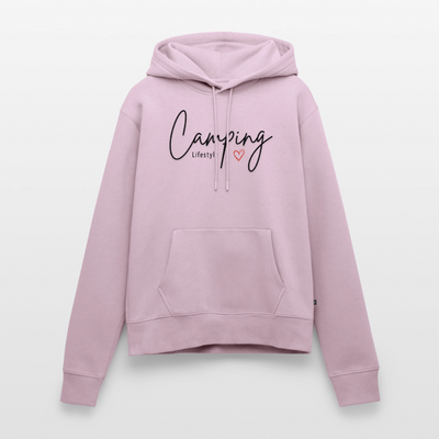 Camping Lifestyle Liebe - Damen Camping Hoodie - Altrosa