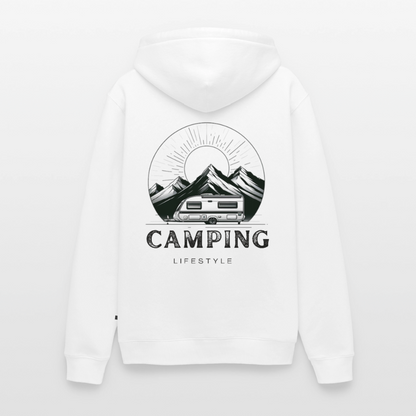 Camping Lifestyle - Herren Camping Hoodie - Weiß