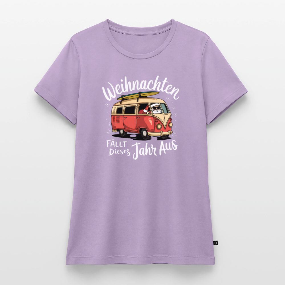 Kein Weihnachten - Damen Camping T-Shirt - Lavendel