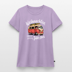 Kein Weihnachten - Damen Camping T-Shirt - Lavendel
