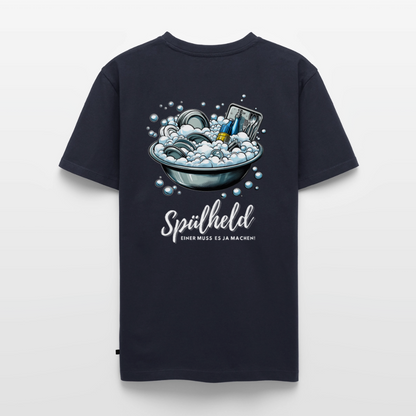 Camping Spülheld - Herren Camping T-Shirt - Navy