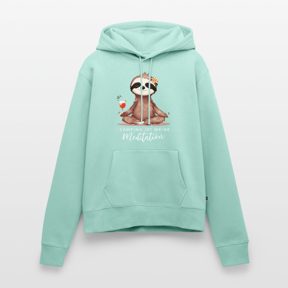 SPOD - Meditation - Damen Camping Hoodie - Mint 