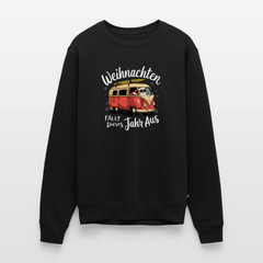 Kein Weihnachten - Herren Camping Sweatshirt - Schwarz