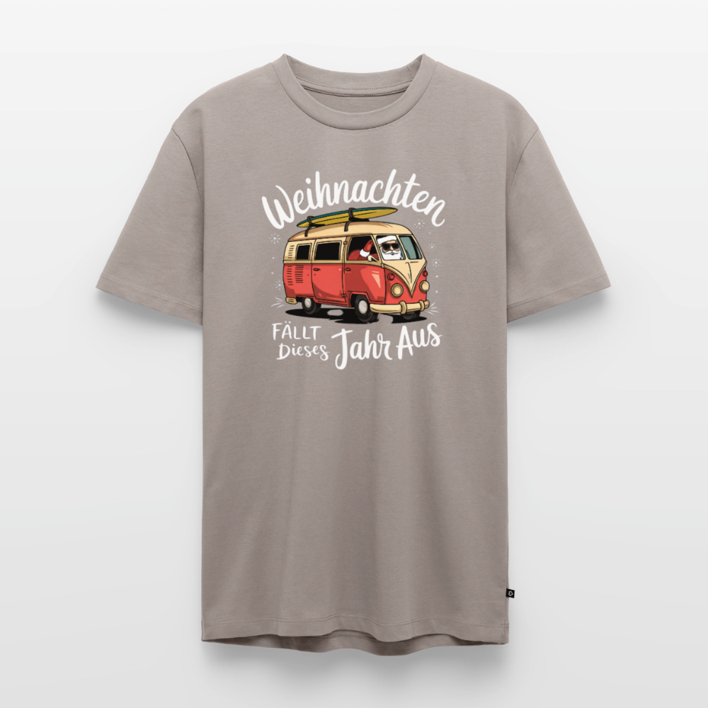 Kein Weihnachten - Herren Camping T-Shirt - Taupe