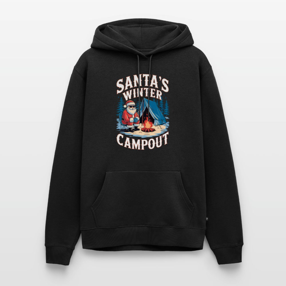 Santas Campout - Herren Camping Hoodie - Schwarz