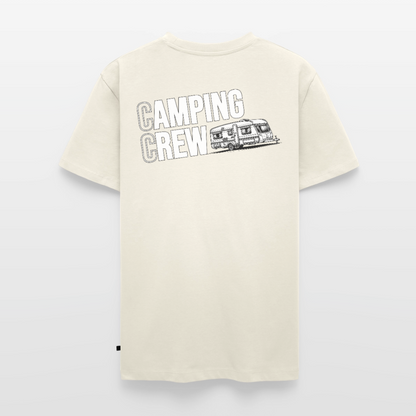 Wohnwagen Camping Crew - Herren Camping T-Shirt - Naturweiß