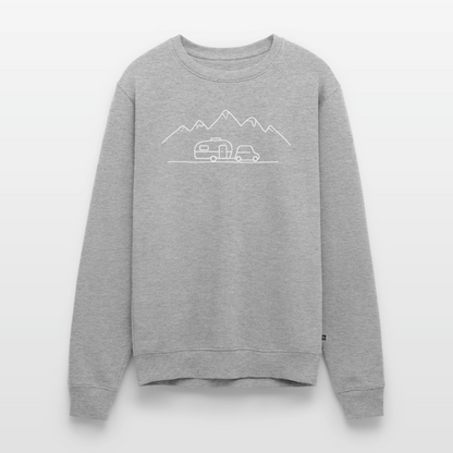Keep it simple - Herren Camping Sweatshirt - Grau meliert