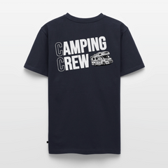 Wohnmobil Camping Crew - Herren Camping T-Shirt - Rückendruck - Navy