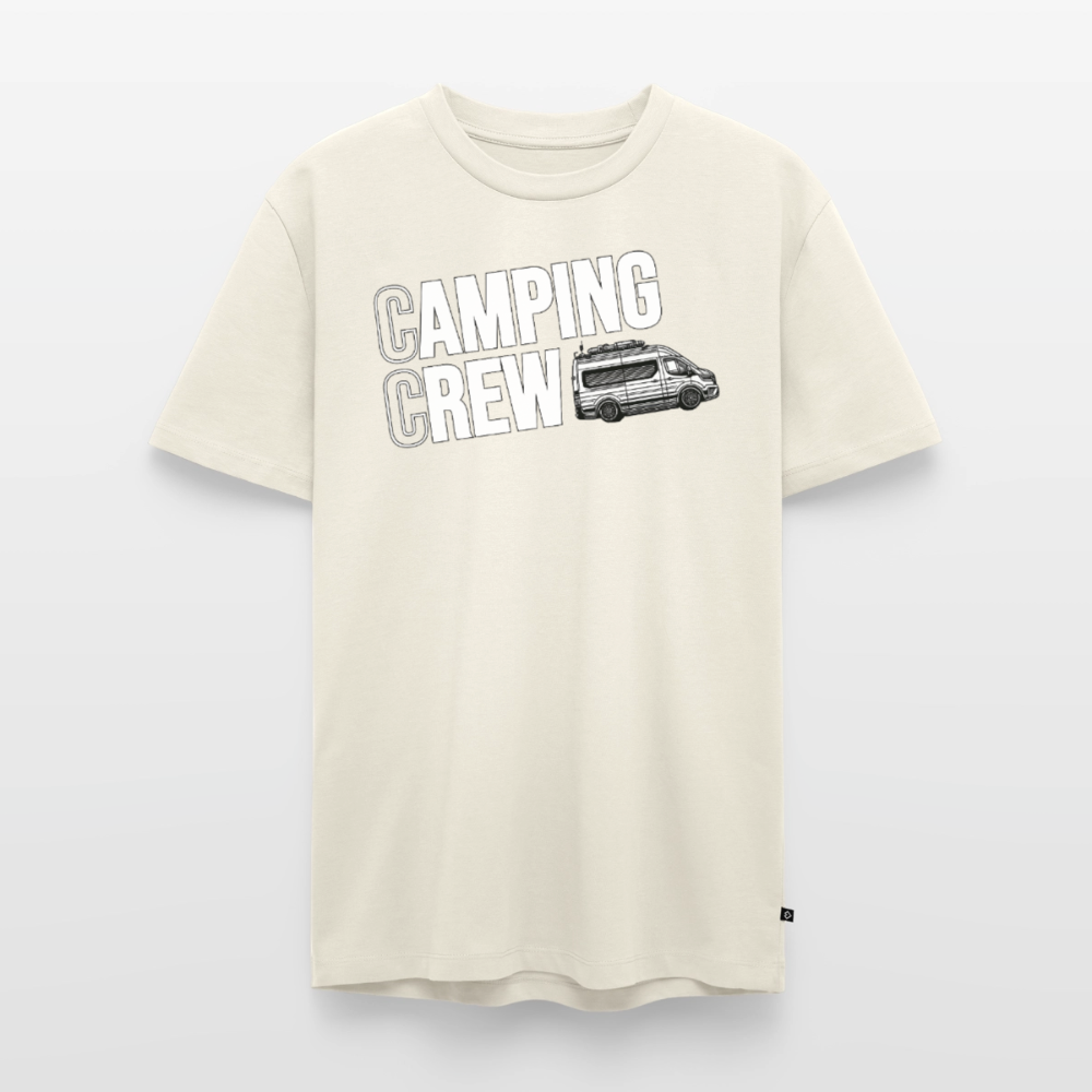 Vanlife Camping Crew - Herren Camping T-Shirt - Naturweiß