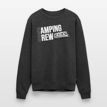 Wohnwagen Camping Crew - Herren Camping Sweatshirt - Anthrazit meliert
