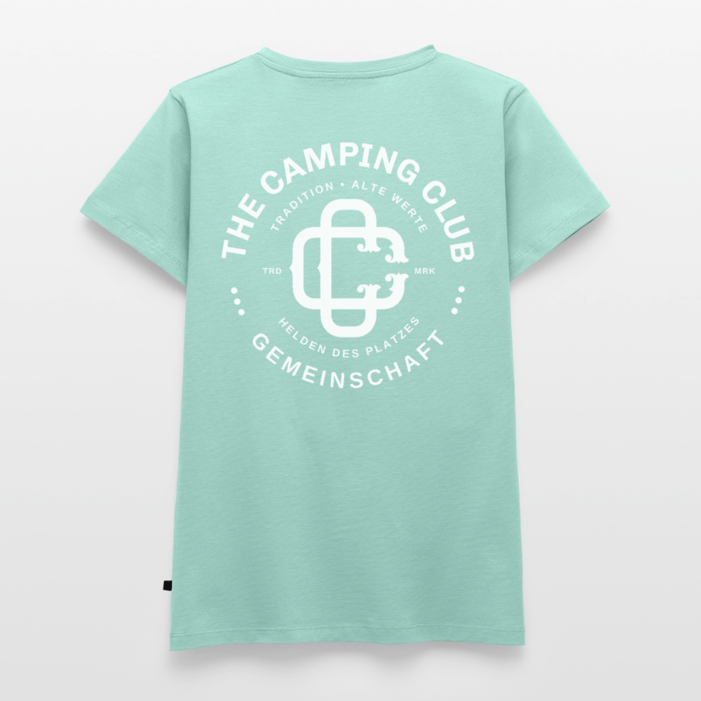 Camping Club - Damen Camping T-Shirt - Mint 