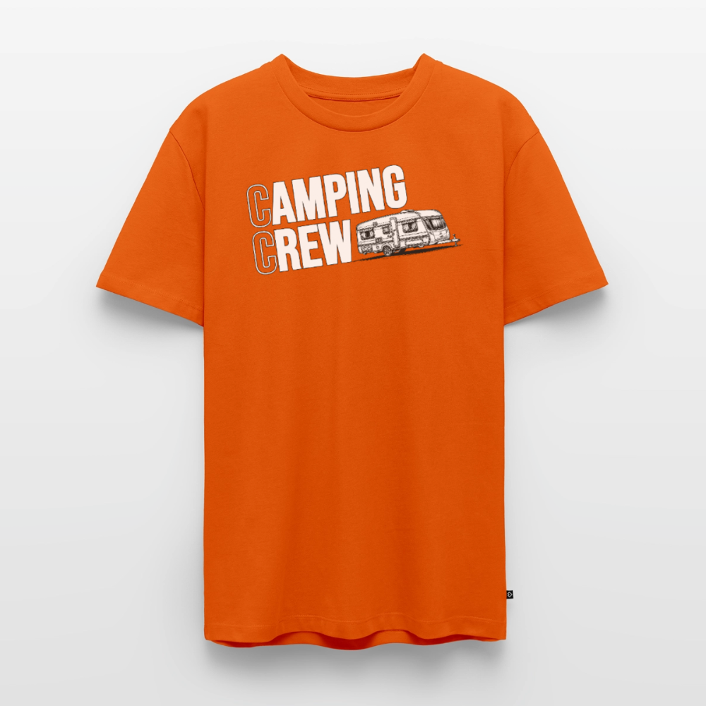 Wohnwagen Camping Crew - Herren Camping T-Shirt - Orange 