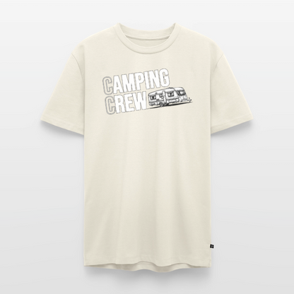 Wohnwagen Camping Crew - Herren Camping T-Shirt - Naturweiß