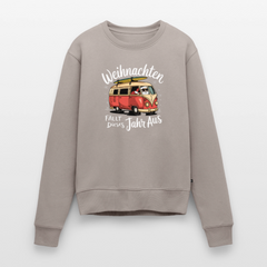 Kein Weihnachten - Damen Camping Sweatshirt - Taupe