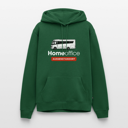 Vollintegriert Homeoffice - Herren Camping Hoodie - Flaschengrün